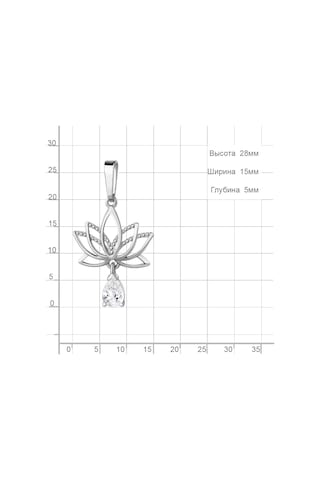 Aquamarıne Lotos Kolye 925 Ayar Gümüş 219589500