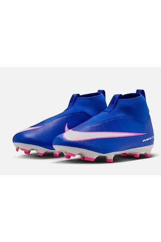 Nike Jr Mercurial Zoom Superfly 10 Academy Fg/mg Çocuk Mavi Futbol Krampon Fq8304-446 Ç-190