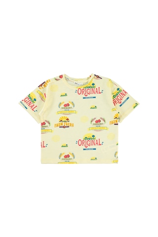 Civil Boys Erkek Çocuk Tişört 6-9 Yaş Açık Sarı 18330g65524s1 Açık Sarı