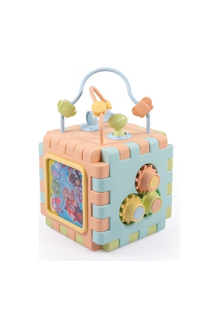 Dolu Oyuncak 2 İn 1 Eğitici Küp Ve Puzzle 5192