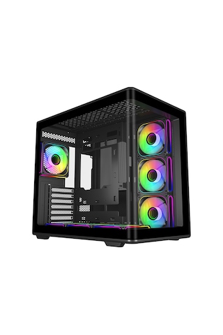 Cooler Master Elite 600 E600-kgnn-s02 7x120mm Argb Fan Atx Siyah Akak0col0048