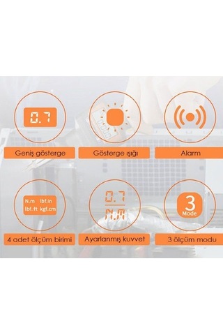 Loyka Ans-r-4 Dijital Torkmetre Tornavida Seti 4nm