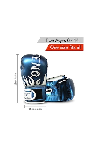 Artfulabode Yumruk Yumruk Yaş Torbası Torbası Thai Pedleri, Muay Mavi Kick İle İçin İçin İçin Gençler Genç Eldivenleri, Eldivenleri, Eldivenleri, Ekipmanı, Çocuklar Boks Boks Boks Arası Antrenman 8 14 İi Mavi