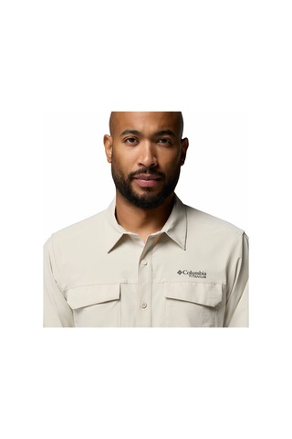 Columbia Ao5721 Silver Ridge Elite Ls Woven Erkek Gömlek-32732 Bej