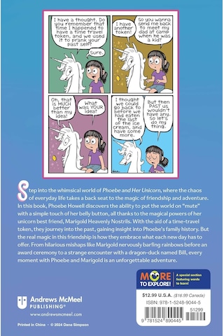 Unicorn Time Machine: Another Phoebe And Her Unicorn Adventure Volume 20