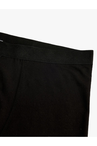 Koton Normal Bel Rahat Kalıp Modal Kumaş Basic Boxer Siyah 7wlm90010mk