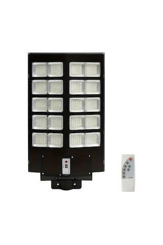 Cata Ct-4645 1200 Watt Solar Sokak Lambası Kumandalı Beyaz Siyah