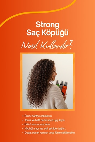 Akat Gardi Saç Köpüğü Strong No:1 Yeşil 200 Ml
