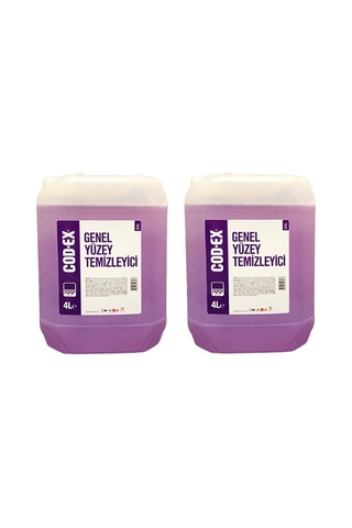 Cod-Ex Genel Yüzey Temizleyici Lavanta 2 x 4 L