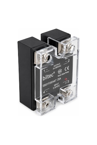 Biltec Solid State Röle Ebs1f25d48t 25amp İnput:3-32v Dc Output :24-480v Ac