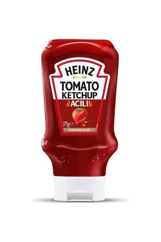 Heinz Tomato Ketchup Acılı Ketçap 375 Gr X 10 Adet