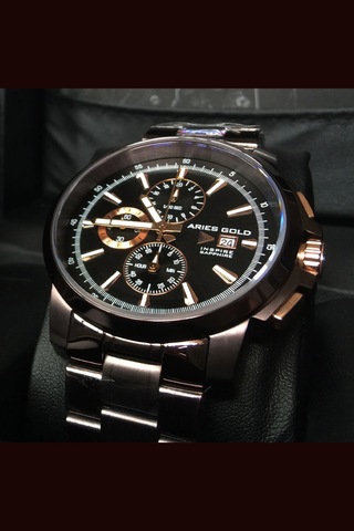 Arıes Gold G 7301 Cf-bkrg Erkek Kol Saati Füme