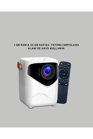 Çoklu Giriş Destekli Projektör Hdmı, Usb Ve Kulaklık Bağlantı Seçenekleriyle Semeglbl - 86 Geniş Uyumluluk