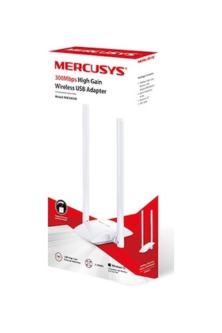 N300 Mbps Kablosuz Usb Adaptör, Yüksek Çekim Gücü