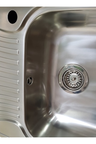 Teka Evye Sifonu Taşmalıklı Büyük Kafalı Gümüş