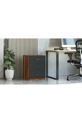 Robin Home Verona C Ofis 3 Lü Keson Barok- Gri