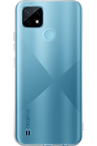 Realme C21 1mm Süper Silikon Şeffaf Kılıf