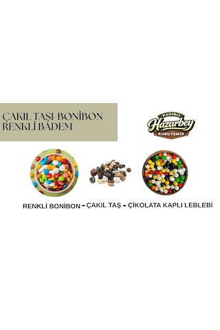 Kadirlihazarbey Renkli Draje Paketi Bonibon,çakıltaş,çikolatalı Leblebi Karışık 150 Gr