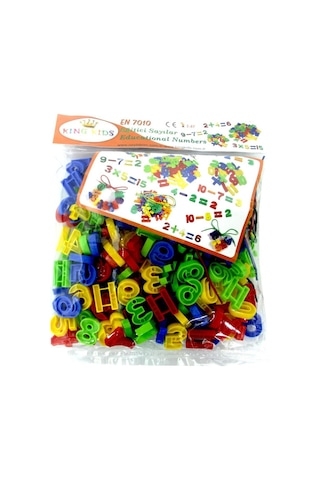 King Kids Eğitici Sayılar 192  Parça