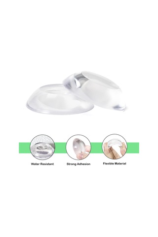 Dofolink Cam Kapı Duvarı Koruyucu, Silikon Tampon, Gürültü Azaltıcı, 6 Adet Şeffaf Çarpma Emici Diğer