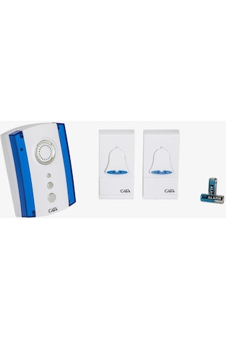 Cata CT-203 Uzaktan Kumandalı Kablosuz Kapı Zili - 1 Zil 2 Buton