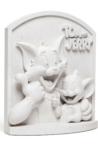 Tom Ve Jerry 15 Cm Taş Biblo Çocuk Boyama Etkinliği