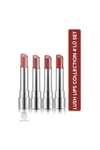Lush Lips Collection 4'lü Makyaj Seti SET185