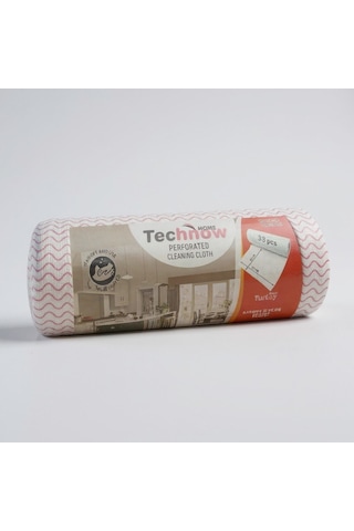 Technow Softtex 33 Yaprak Kopar Kullan Rulo Hassas Temizlik Bezi 27x30cm 1 Adet Pembe