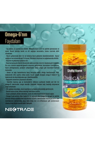 Aksu Vital - Shiffa Home Omega 3-6-9 100 Softjel 1000 MG