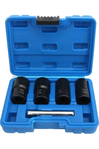 Sones Araba Lastiği Hasarlı Somun Kaymaz Sökme Lokma Anahtar Seti