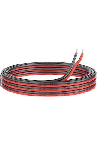 10 Awg Silikon 1 Metre Kablo 10 Awg Silikon 1 Metre Kablo
