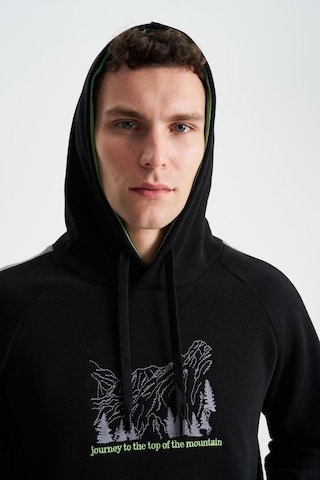 AR-MA Arma Erkek Regular Fit Baskılı Reglan Kollu Kanguru Cepli Kapüşonlu Sweatshirt 001