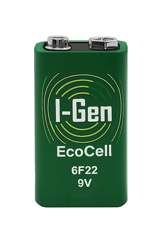 Batteries 6f22 Ecocell 9v Pil 9 Volt Kare Pil 1, Tek Adet