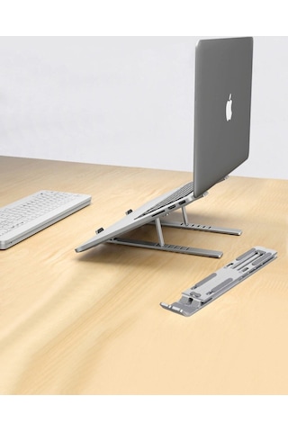 Ayarlanabilir 6 Kademeli Alüminyum Notebook Standı