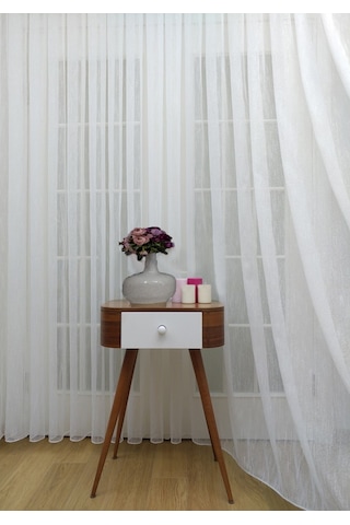 Evdepo Home Kullanıma Hazır Tül Perde (540595361)