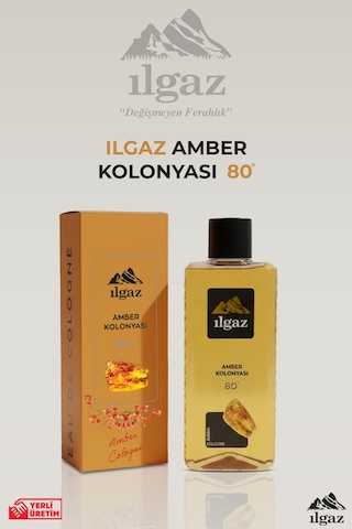 Ilgaz Elegance Series 80 Derece Amber Kolonyası 400 ML