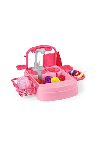 Pilli Mutfak Lavabosu Pembe 4 Adet