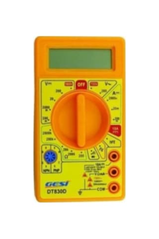 Dijital Multimetre Ölçü Aleti Dt 830d - Multimetre - 4 Ay