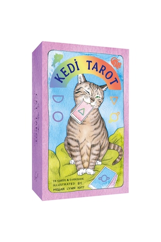 Kedi Tarot Destesi - 78 Tarot Kartı Ve Rehber Kitap Özel Kutulu Set