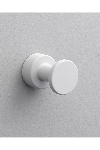 Tecno White Askı, 2.5cm - Mat Beyaz Mat Beyaz