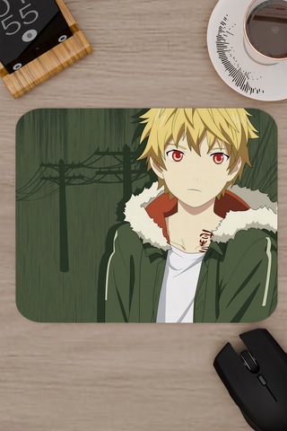 Noragami Kaymaz Dikişli Kauçuk Oyuncu Mousepad V5 - 22x18 Gaming Mouse Pad Fare Altlığı