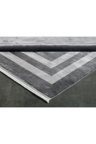 Gümüşsuyu Black & Brown 100X300 11297 - Antrasit Halı