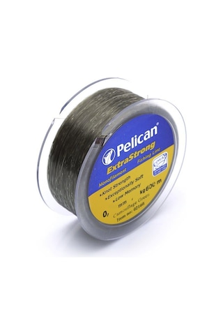 Pelican Extra Strong 0,35mm 600mt Koyu Yeşil Misina
