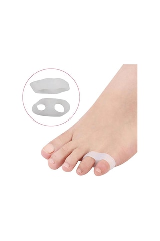 Ayak Serçe Parmak Koruyucu Makaralı 2 Parmağa Geçen Yüzük Nasır