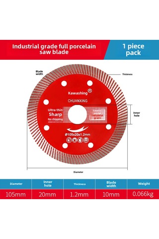 Youmex Seramik, Mermer, Camseramik Kesici: Ultra İnce, Kırılma Olmadan, Profesyonel Açıp Taşlama Makinesi Bıçağı Kuru Kesim Uyumlu