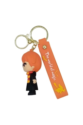 Dünyadan Hediyeler Harry Potter Ron 3d Silikon Anahtarlık No.1