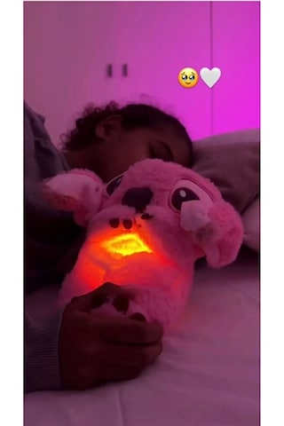 Nefes Alan Peluş Uyku Arkadaşı Müzikli Ve Hareketli Açık Pembe Nefes Alan Peluş Uyku Arkadaşı Müzikli Ve Hareketli Açık Pembe