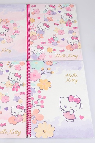 4 Adet A4 Çizgili Defter Okul Seti, 80 Yaprak, Çok Renkli