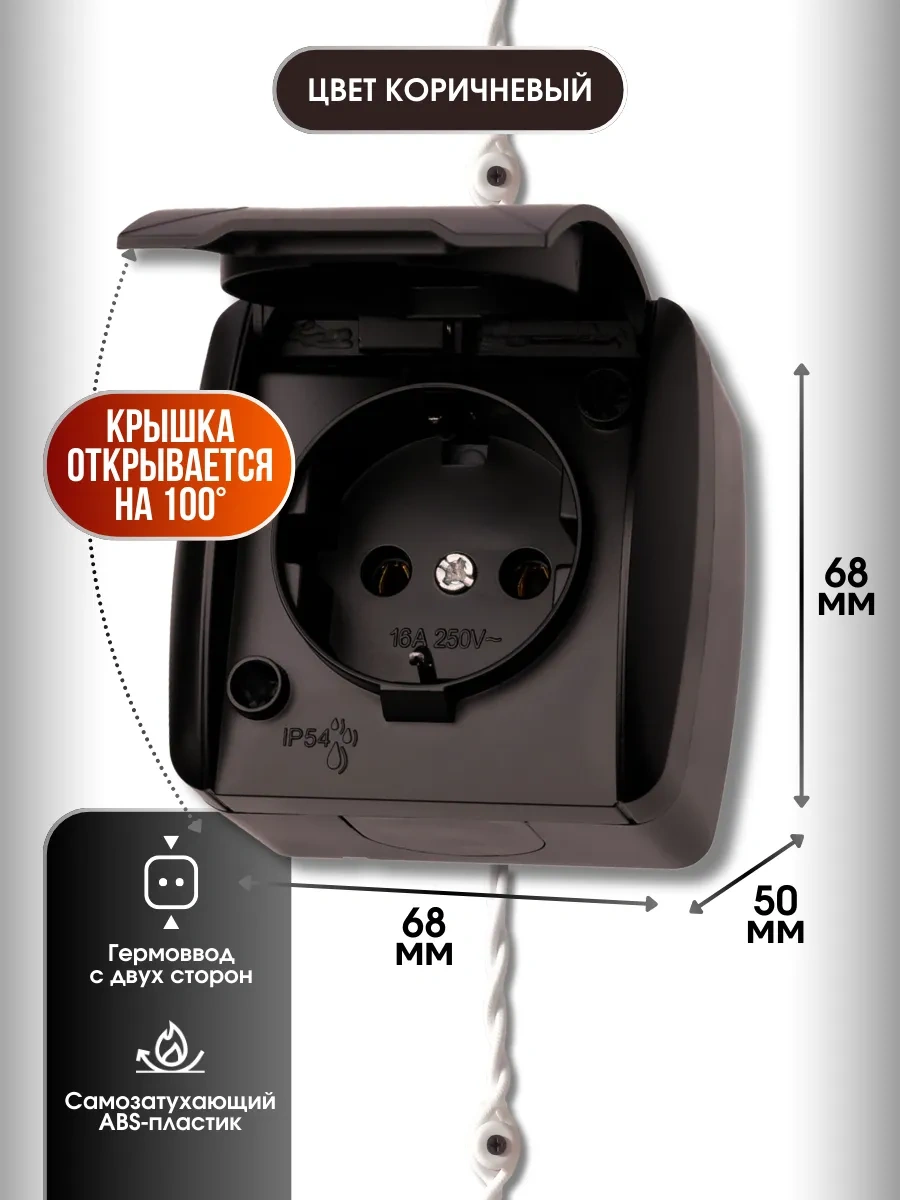 Tdm Electric Topraklamalı Kapaklı Nem Korumalı Yüzey Montajlı Priz 2 Adet 287090948 Seliger