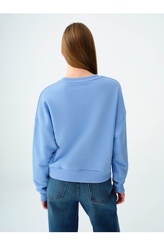 Loft Kadın Sweatshirt Mavi Lf2035722 25kp69000173 P6944